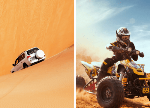 Desert safari with Quad bike