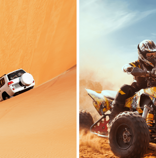 Desert safari with Quad bike